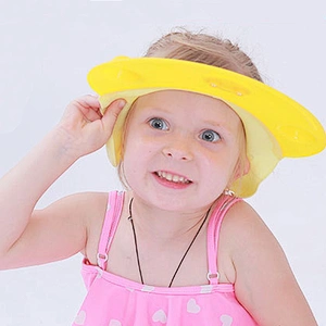 Silicone china  cheap good quality shower caps for baby
