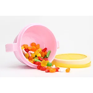 2020 new design anti-splashing silicone baby bowl;baby feeding bowl