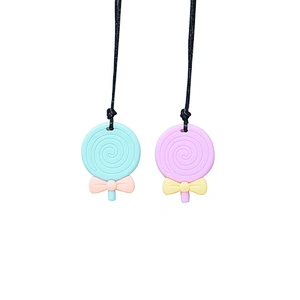 Non toxic custom silicone bpa freewholesale pendant teething