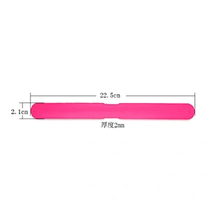 Amazon top sellers diverse colors Silicone bracelet pat ring children's tape measure wrist band bracelet toy for baby