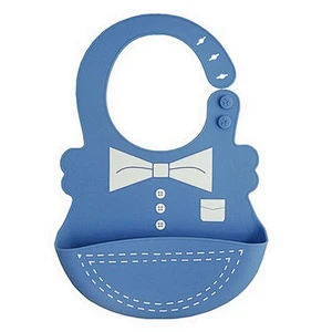Top Manufacturing FDA approved  Design waterproof   soft silicone plastci  baby disposable bibs fda  high quality