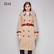 Good quality wholesale windproof shearling coats outwear winter jacket plus size parkas mujer women long leather coats