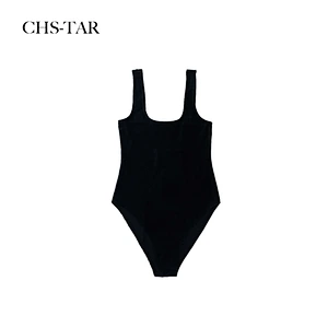Cord Velour Bodysuit
