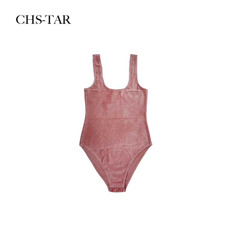 Rib Scoop Neck Bodysuit