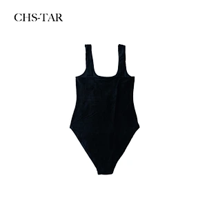 Cord Velour Bodysuit
