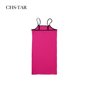 Strappy Ribbing Mini Dress