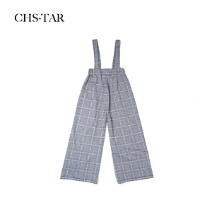 F Check Suspender Trousers