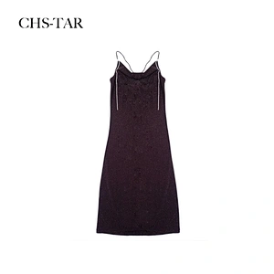 F Diamond Chain Dress