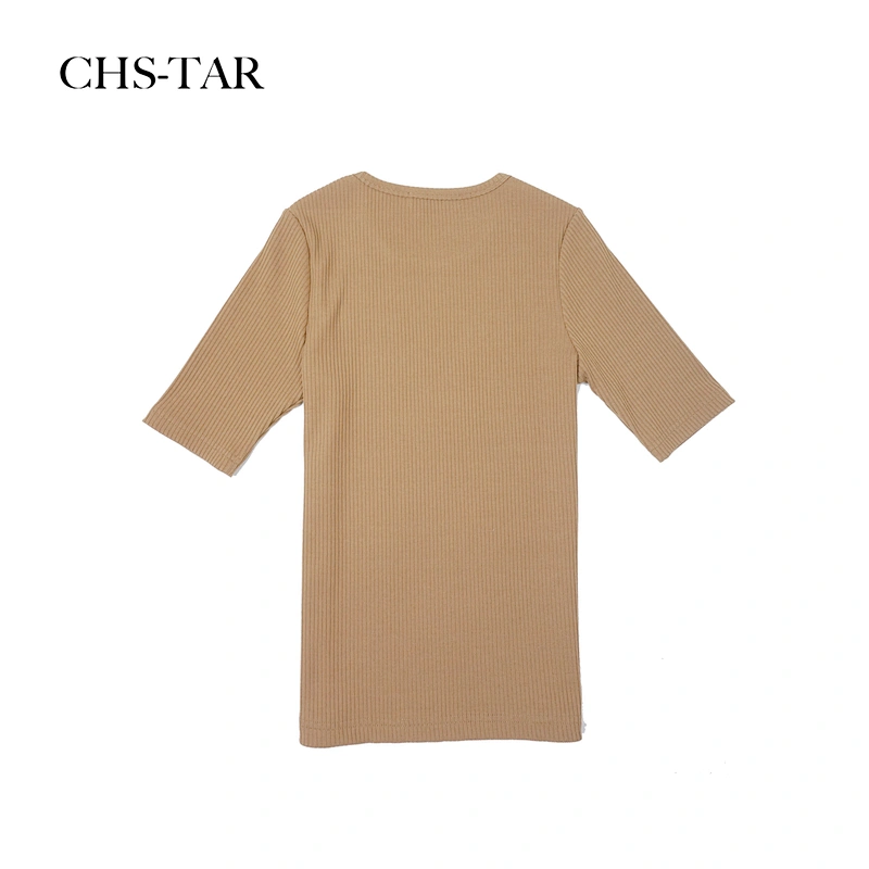 Short Sleeve Rib Top