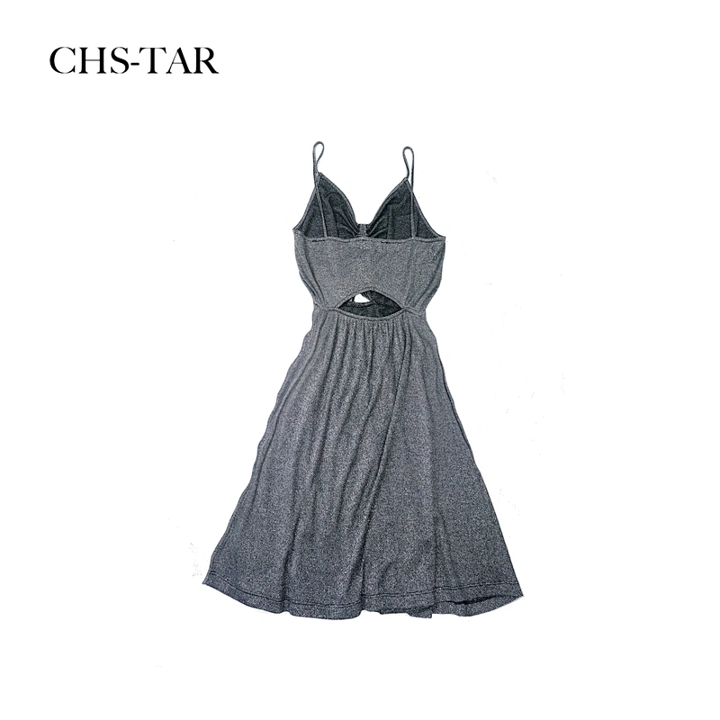 F Sherry Lurex Dress