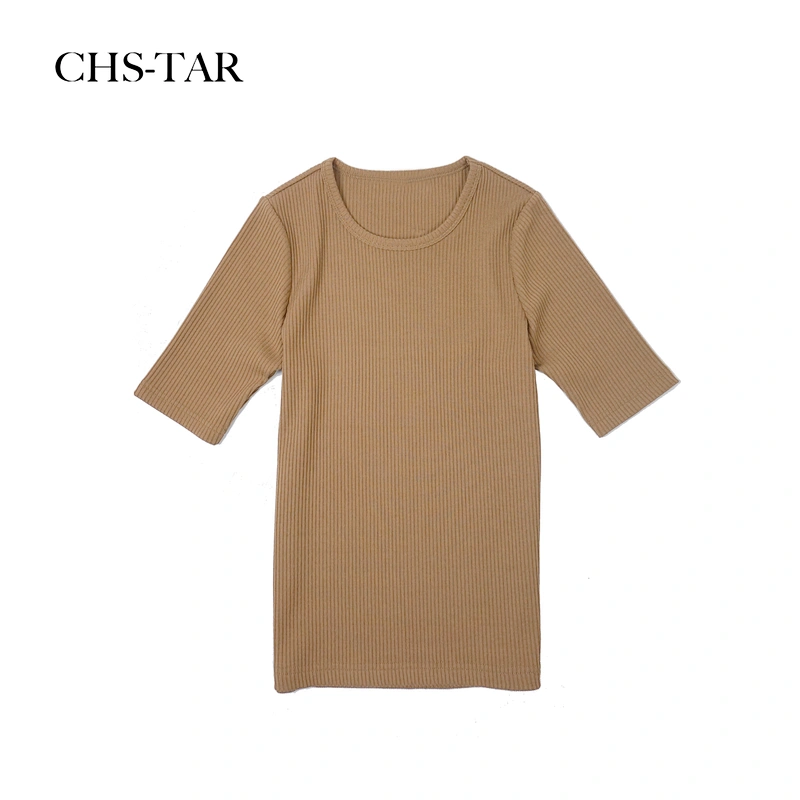 Short Sleeve Rib Top