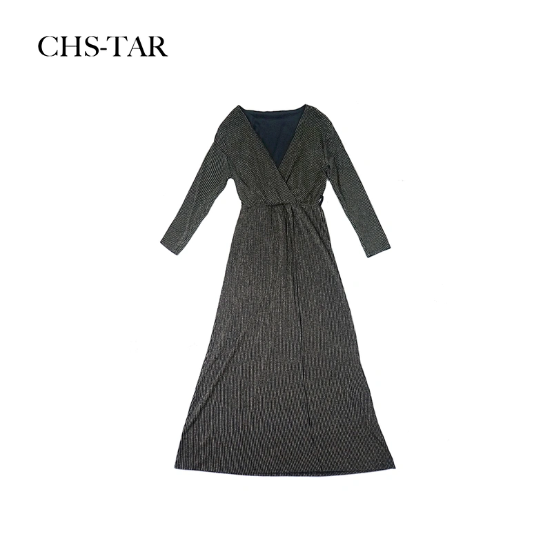 F Cherry Lurex Dress