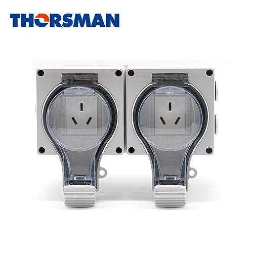 THORSMAN 2 Gang Australia IP66 waterproof Socket
