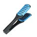 folding hair straightener massage v comb