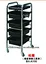 Hair Salon Trolley For Barber black color