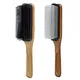 Wooden Handle Massage Hair Brush with Metal Pins Massage Hair Comb With White Air Cushion