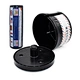 Black colorNeck Strip Paper,Disposable Hair Cutting Neck Strip Paper Neck Ruffle Roll Paper Box Hairdressing Tool