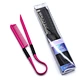 Fashion Hair Combs V Type Hair Straightener Comb DIY Salon Haircut Hairdressing Styling Tool Anti-static Combs Brush New