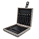 blue cloth Customized Nylon Hair  Equipment Salon Tool scissors bag high class hairdressing products for barber shop