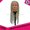 18" Synthetic Hair Training Head Student Mannequin head Hairdressing Practice head/.