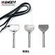 Stainless Steel Tube Squeezer Key For Beauty Hair Salon