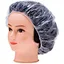 100pcs/pack Disposable Hat Hotel Shower Bathing Cap Clear Hair Salon Waterproof Shower cap virus protection Accessories