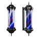 Barber Shop Sign Pole Light Retro Design Wall Hanging Light Lamp Beauty Salon Lamp