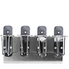 Salon Quad Universal Clipper Trimmer Tool Holder Barber Stainless Steel Clipper Holder Pro Holder For up to 4 Clippers