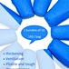 100pcs Non-woven Disposable Shoe Cover Dark blue For personal care