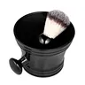 Hot sale plastic beard shaving bowl set  for men shaving brush and soap bowl