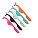 Eyelash tweezers Stainless Steel False Eyelashes Extension Curler Fake Eye Lash Eyelash Tweezers Applicator Clip Clamp