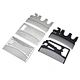 Metal lice comb Hair Insert Curly Wig Comb Hair brush Hair Fork Pick Comb Hairdressing Design Styling Tool