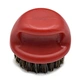 Beard Brush Ring-shape Handle Men Mane Bristles Small Round Plastic Facial Hair Mustache Comb