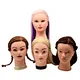 Beauty School Pratise Mannequin Head 100 Human Hair Training Head Styling Cosmetology Manikin Head