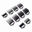 attachment comb.Hair Trimmer new design 8 in 1 guide comb set with a box 3/6/10/13/16/19/22/25mm  no package