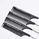 Hight quality Hair Salon  durable classic men's bun comb oil head comb wide tooth head fork comb