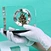Disposable gloves box-packed black nitrile disposable gloves antiskid powder free nitrile examination