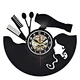 Barber Shop decoration wall Clock Vinyl Record Wall Clock Retro barber shop decoration Hanging Clocks