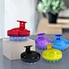 Silicone shampoo massage shampoo brush cleaning brush