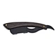 Stainless Wooden handle shaving razor blades  Single Blade Barber Straight Razor Folding Knife