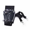 Leather Hairdressing Case Tools Scissor Bag Barber Holster Pouch Holder with  Adjustable Shoulder Belt