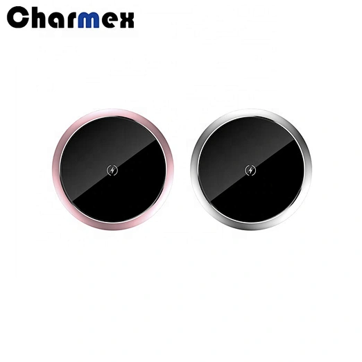 2019 New Wireless Charger 10W Fast Charging Mirror Surface Qi Wireless Charger