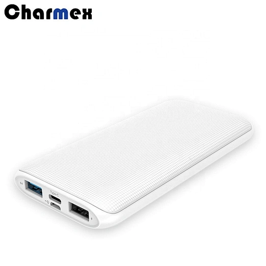 New 10000mAh Power Bank Dual-Port Output Ultra-thin Ultra-Small Fast Charge Gift Mi Powerbank