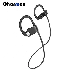 Charmex Headphones Genuine IPX7 Waterproof Ear Hook Stereo Wired Headset