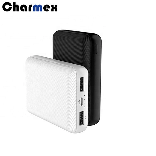 Charmex 10000 mAh Large Capacity Smart Power Bank Supply Dual USB Output Smart Mobile Power