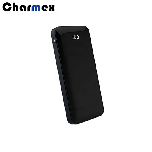 New Products Free Sample High Capacity Dual Output Interface Li-polymer Battery Slim 10000mah Power Bank