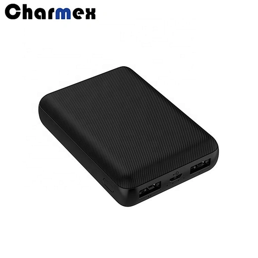 Charmex 10000 mAh Large Capacity Smart Power Bank Supply Dual USB Output Smart Mobile Power