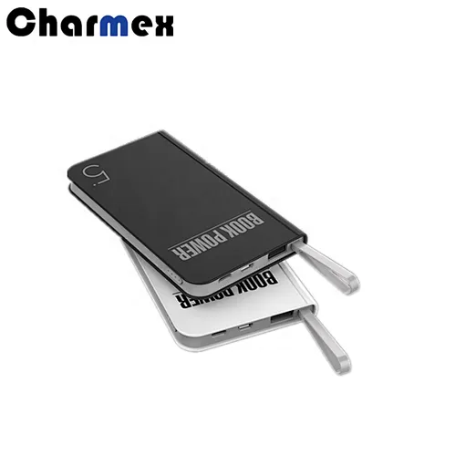 New Book Power Bank 5000mAh Mobile Charger Power Bank