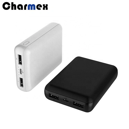 Charmex 10000 mAh Large Capacity Smart Power Bank Supply Dual USB Output Smart Mobile Power