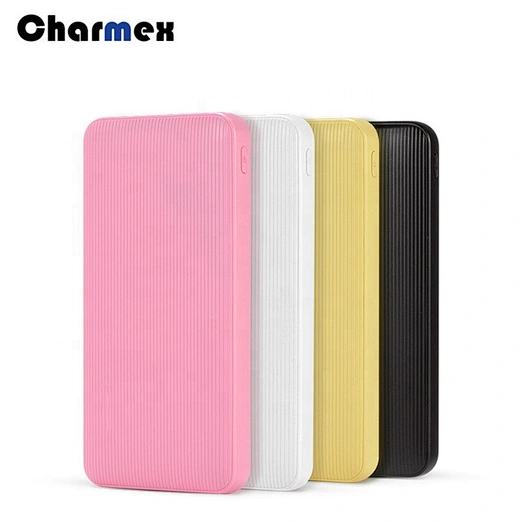 Portable Ultra-thin Power Bank Mobile Charger Polymer Moilbe Power USB Charging 6000 mAh Power Bank